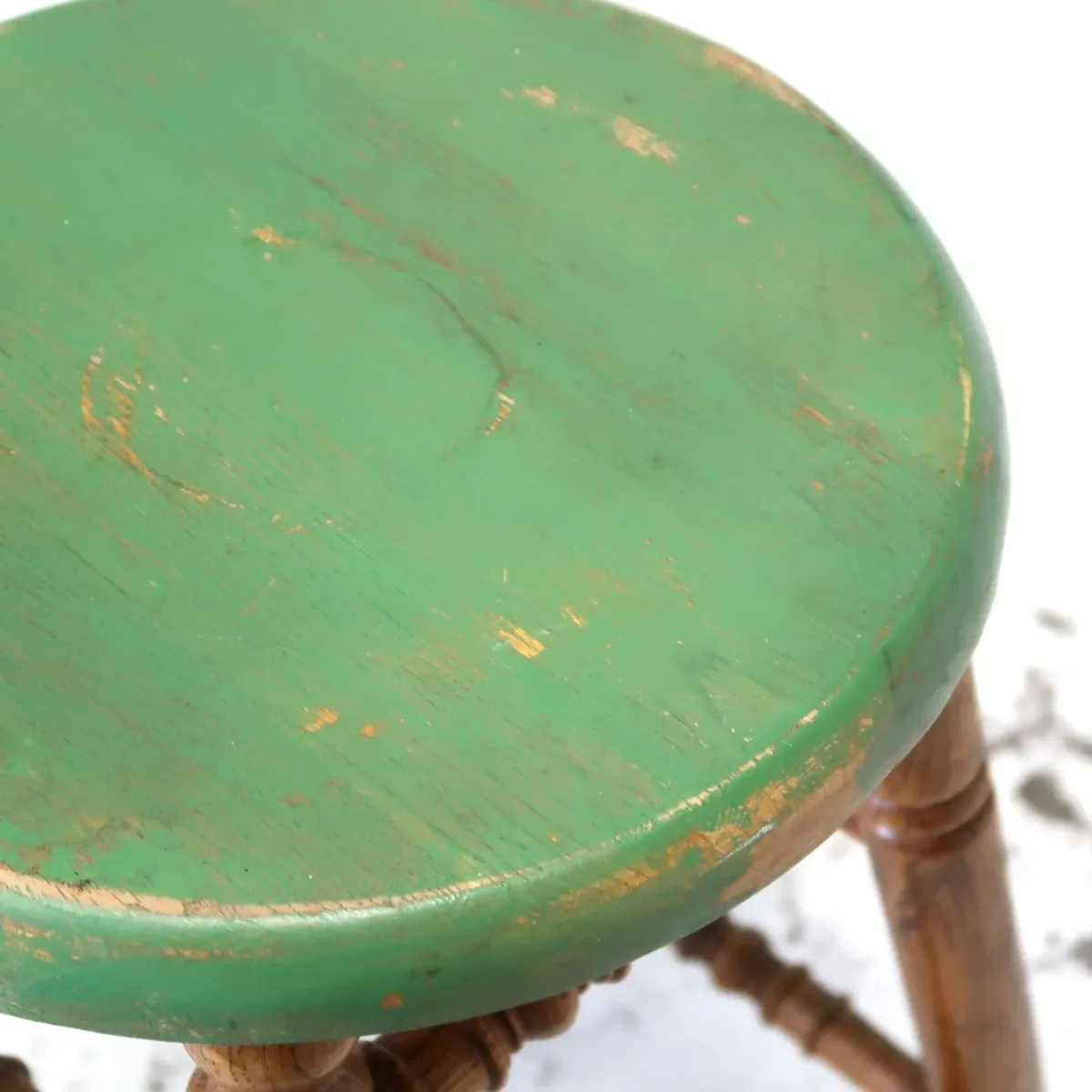 ビンテージ ウッドスツール