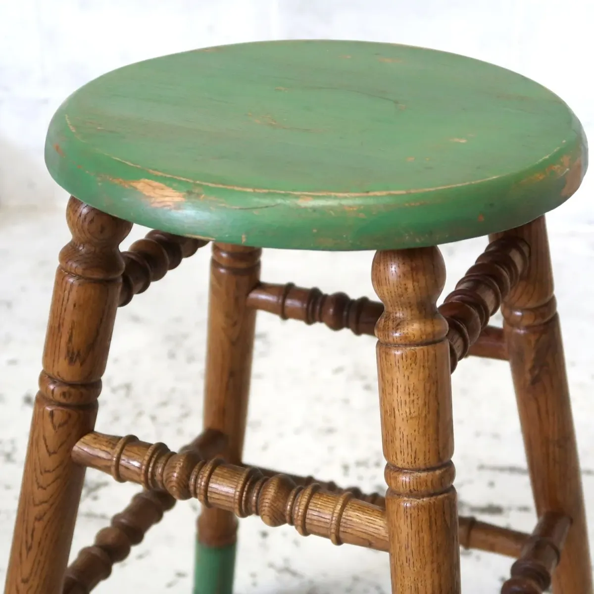 ビンテージ ウッドスツール