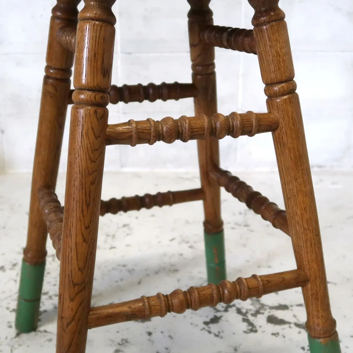 ビンテージ ウッドスツール