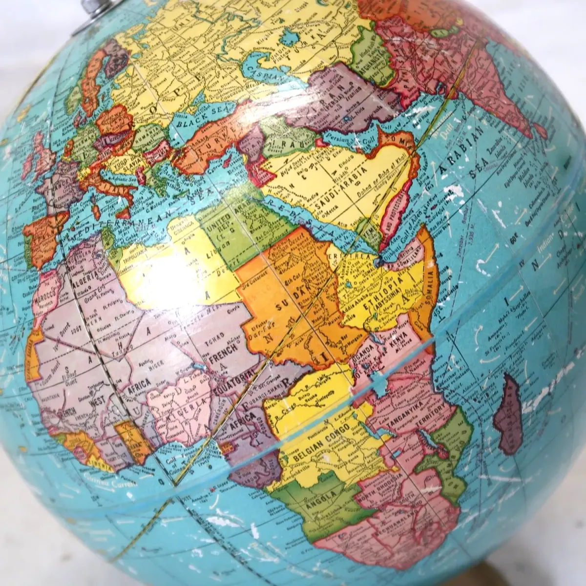 CRAM社 ビンテージ 地球儀 10.5インチ