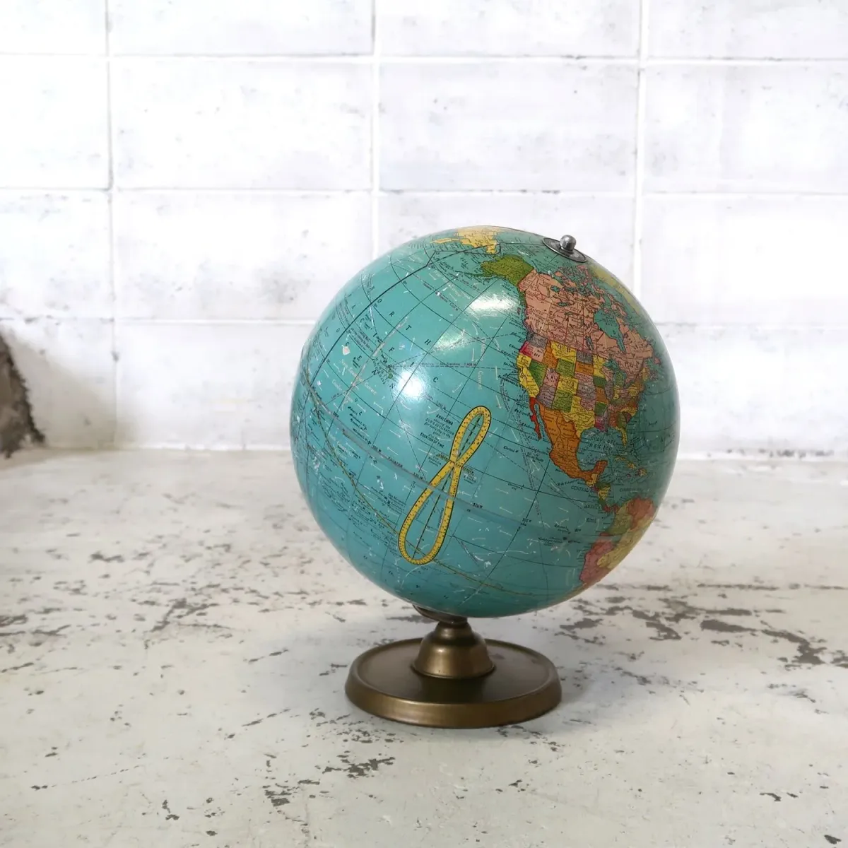 CRAM社 ビンテージ 地球儀 10.5インチ