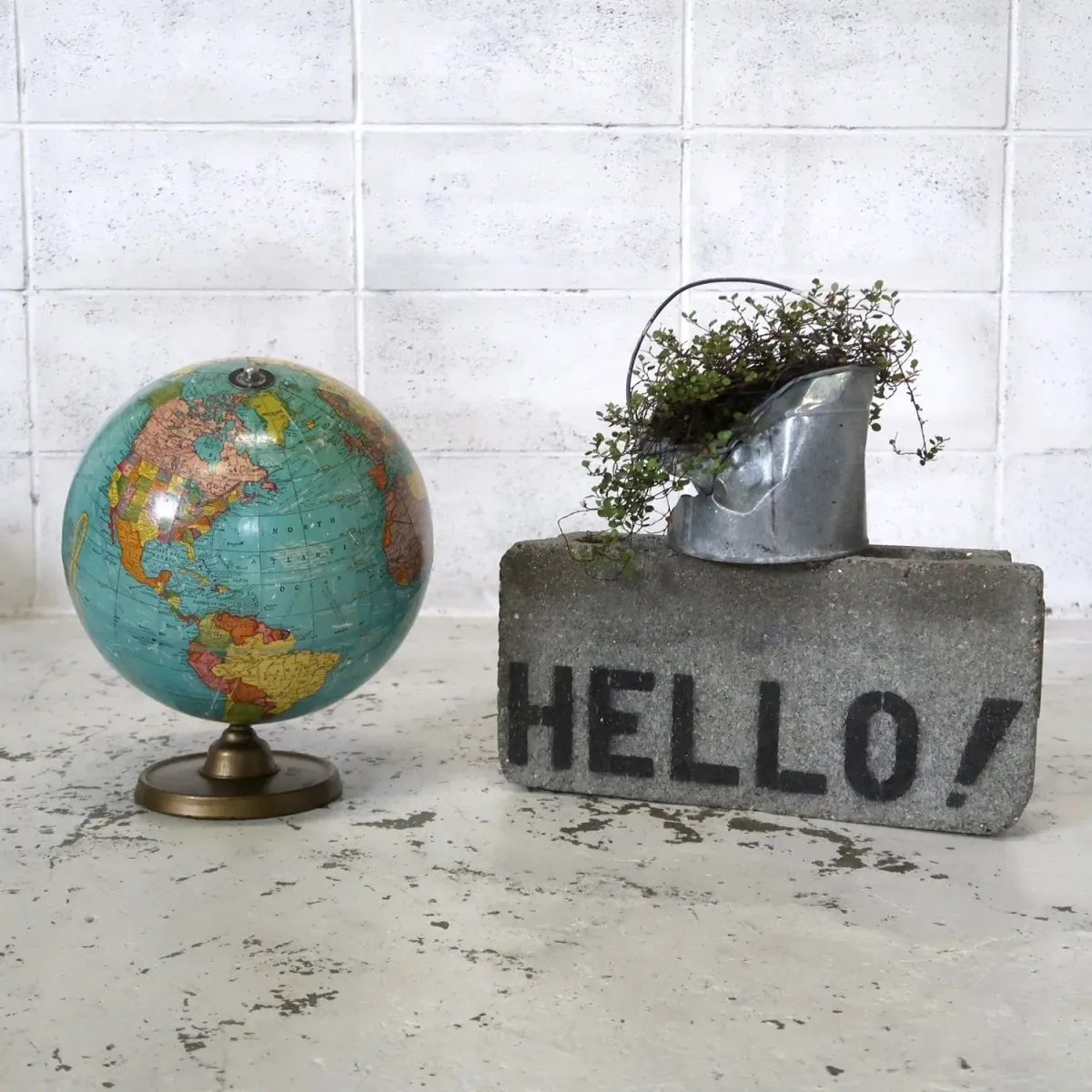 CRAM社 ビンテージ 地球儀 10.5インチ