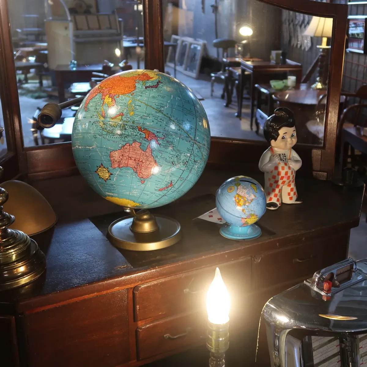 CRAM社 ビンテージ 地球儀 10.5インチ