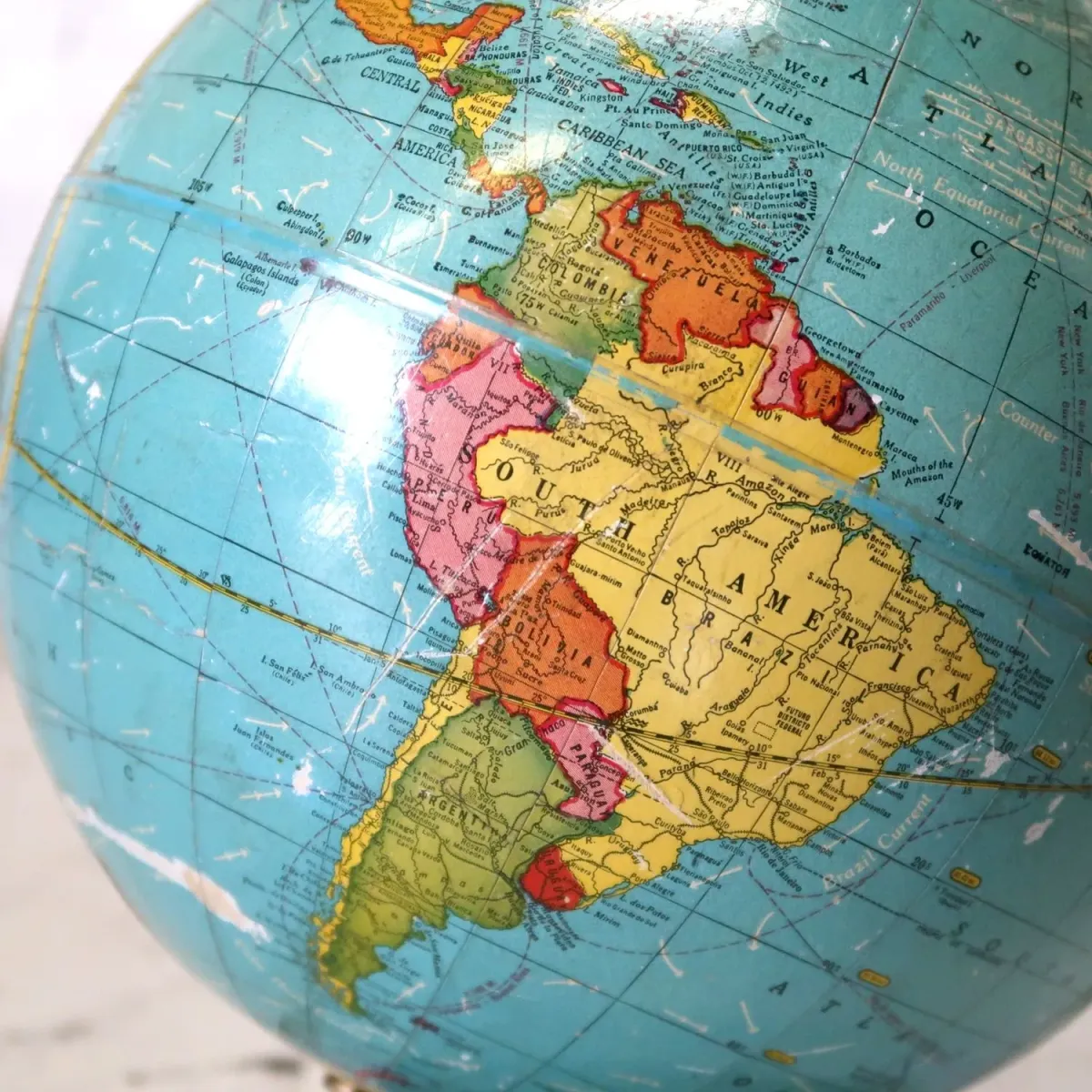 CRAM社 ビンテージ 地球儀 10.5インチ