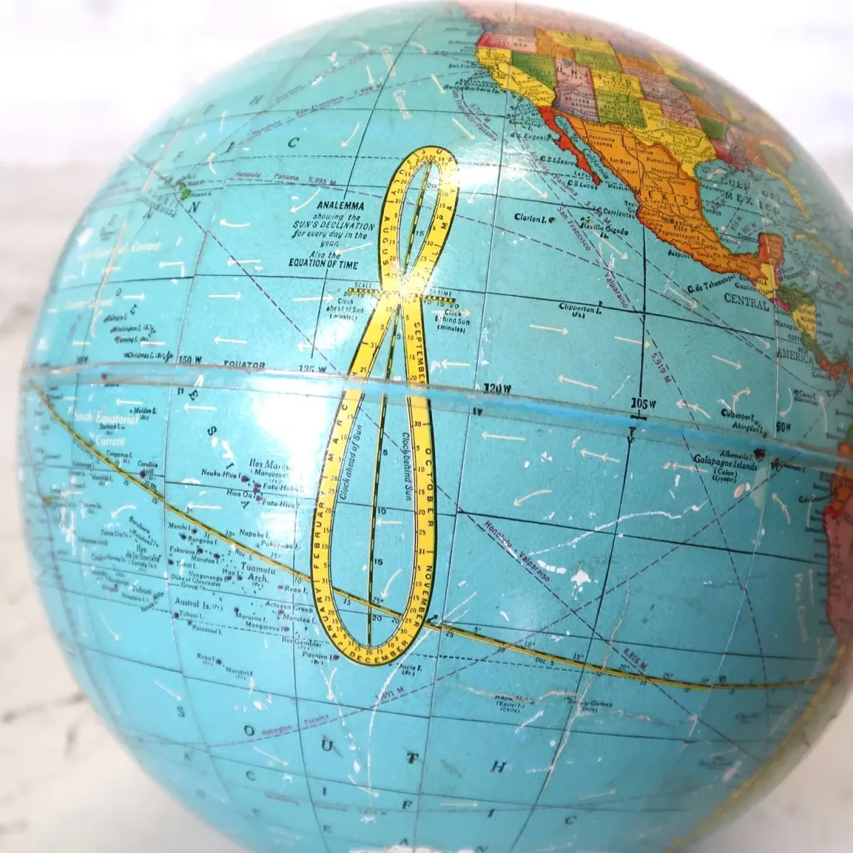 CRAM社 ビンテージ 地球儀 10.5インチ