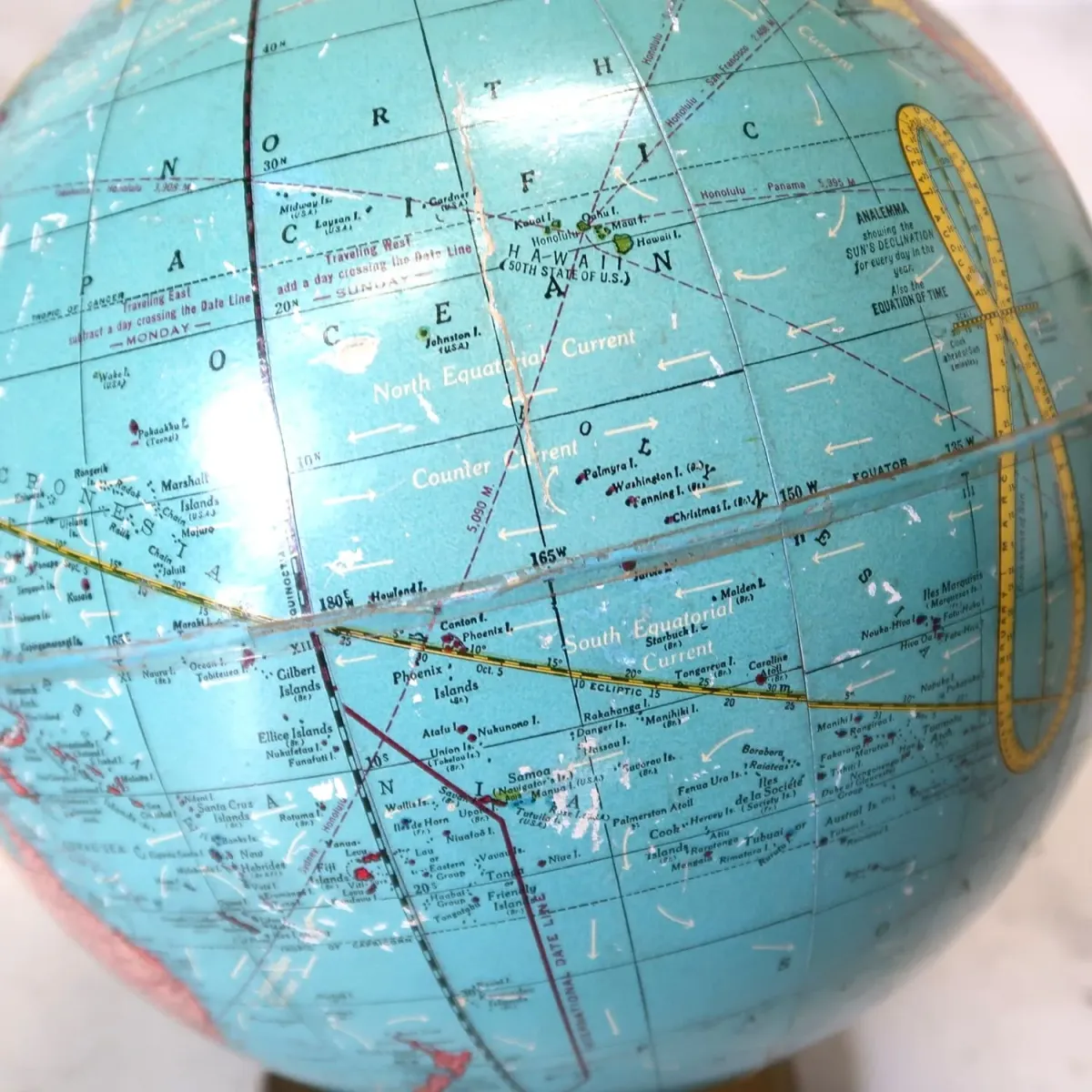 CRAM社 ビンテージ 地球儀 10.5インチ