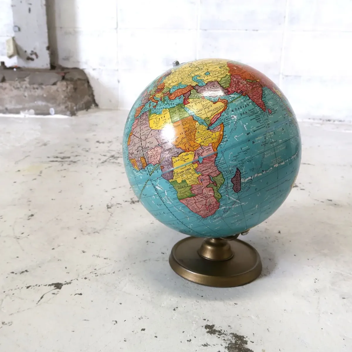 CRAM社 ビンテージ 地球儀 10.5インチ