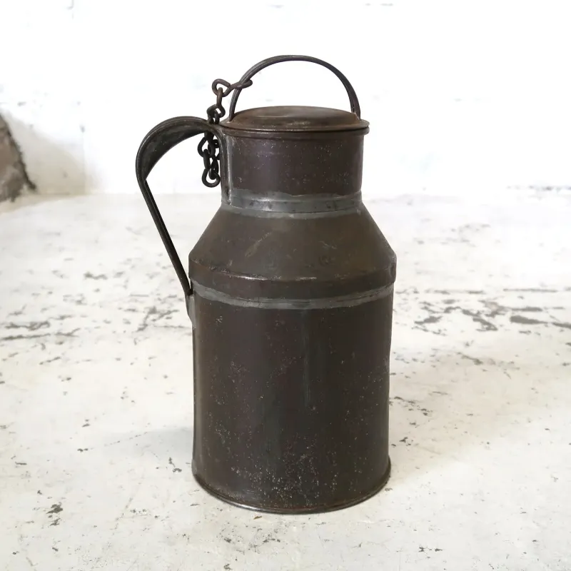 アンティーク ミルク缶