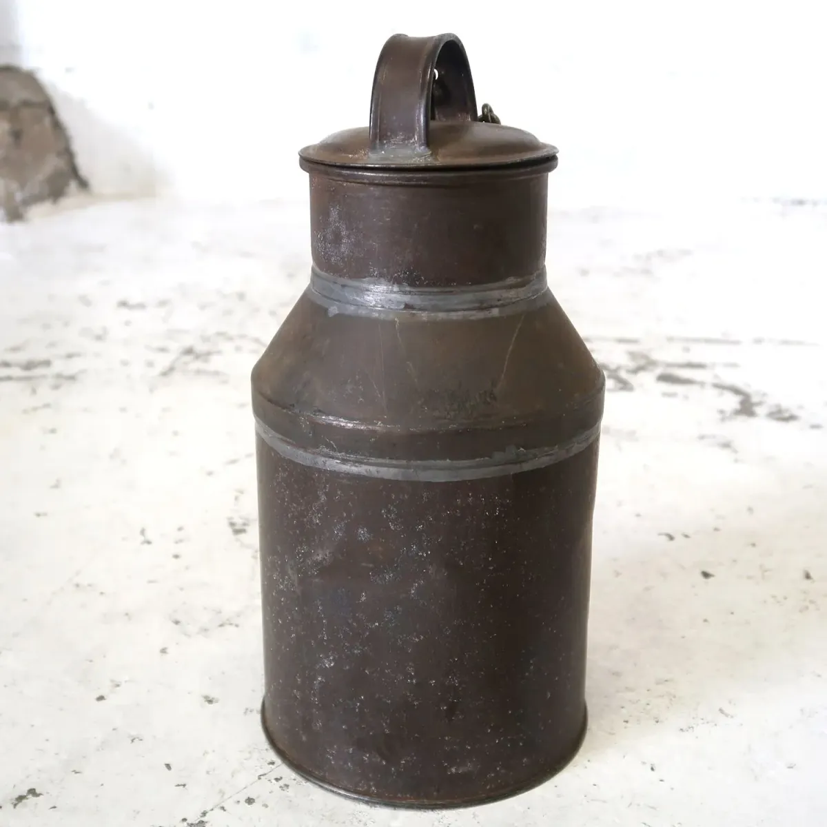 アンティーク ミルク缶