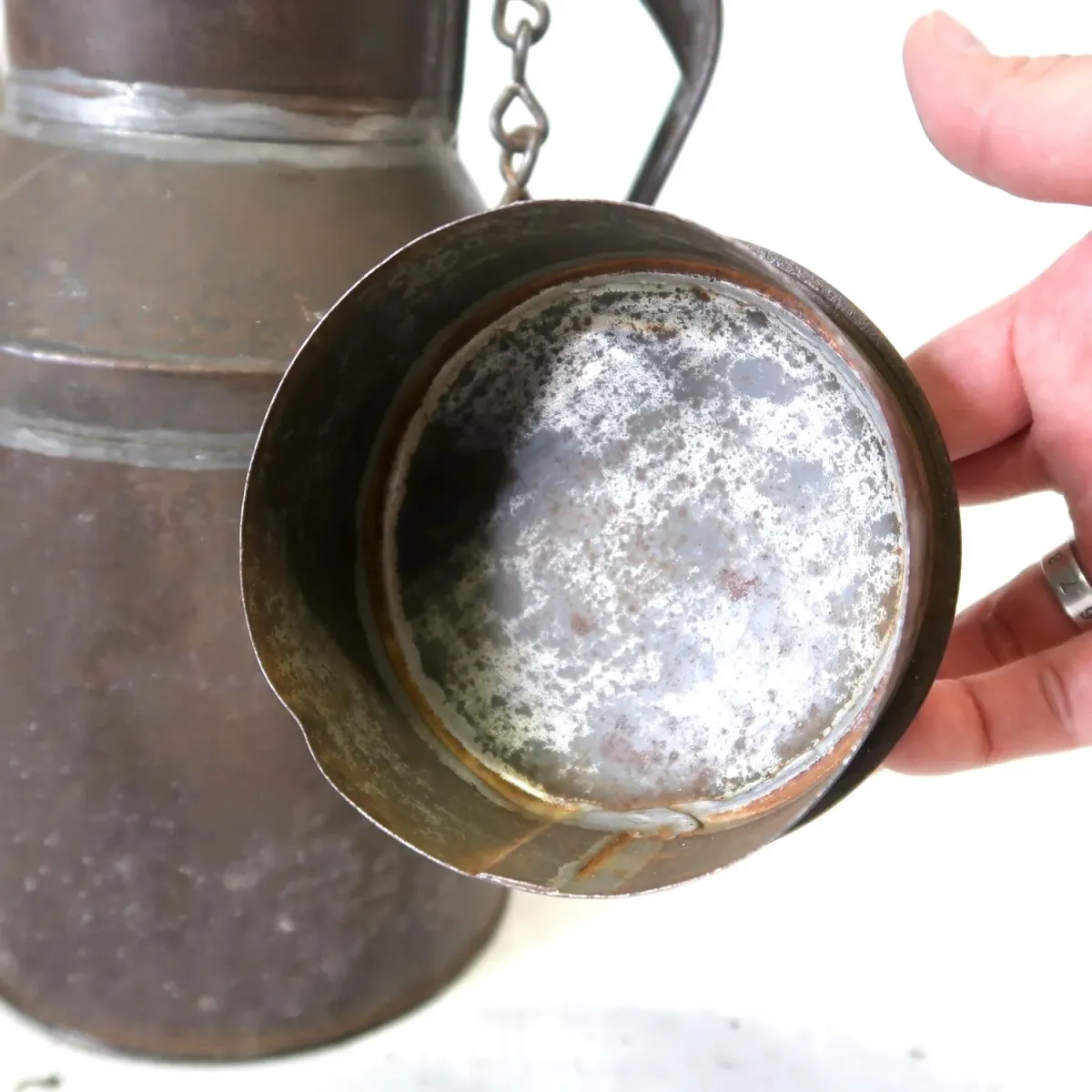 アンティーク ミルク缶