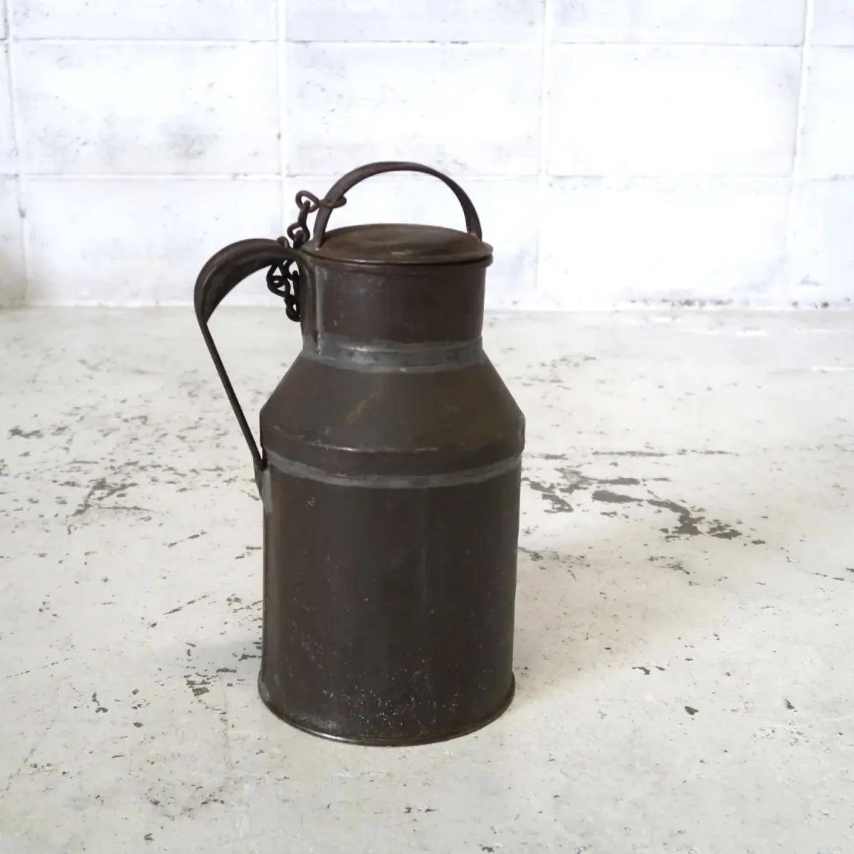 アンティーク ミルク缶