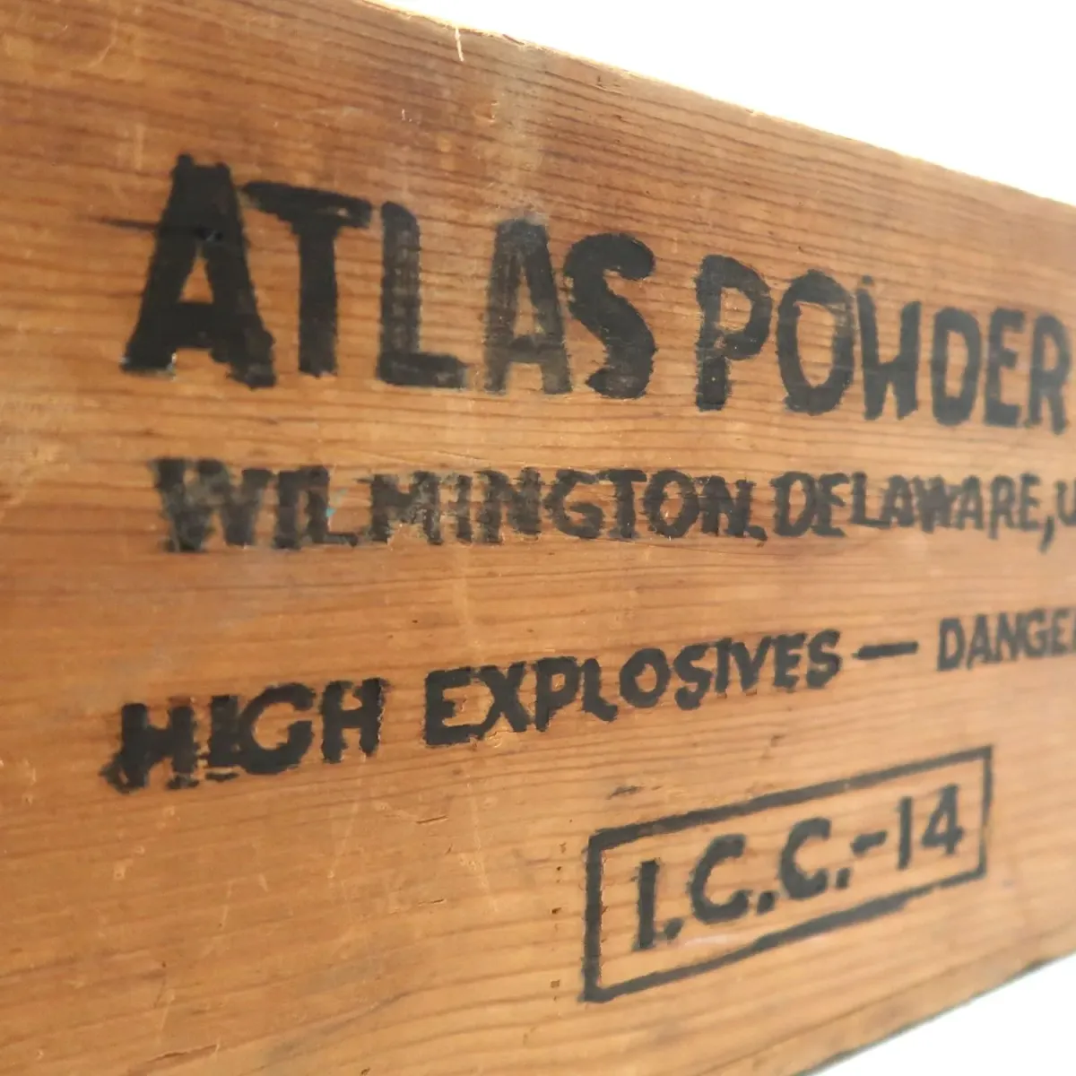 ATLAS POWDER ビンテージ ウッドボックス