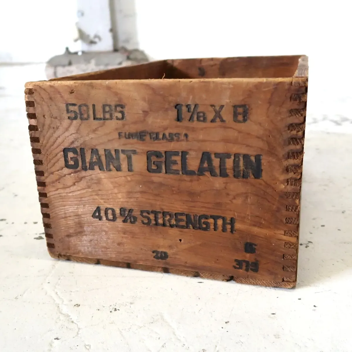 ATLAS POWDER ビンテージ ウッドボックス