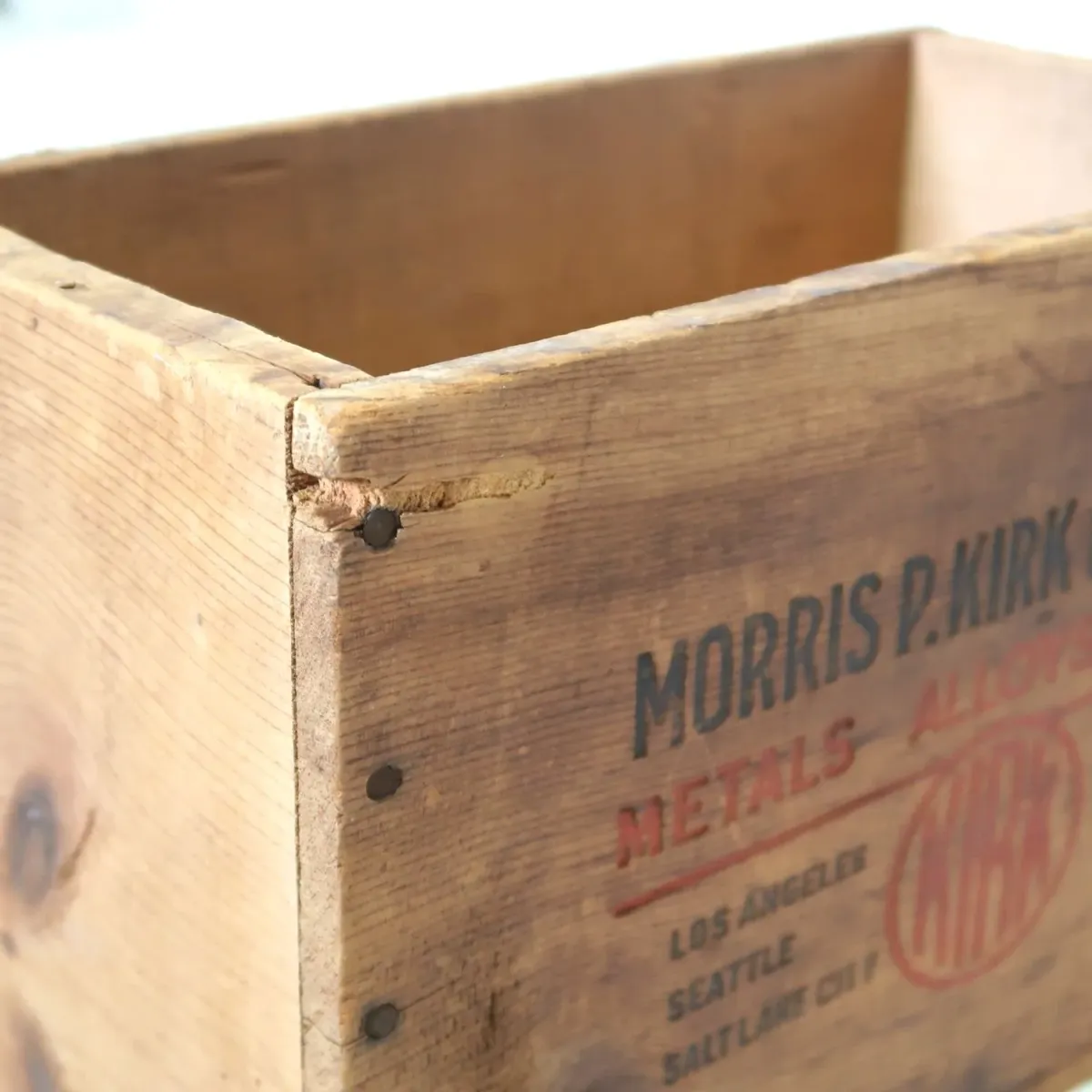 KIRKSON ビンテージ ウッドボックス