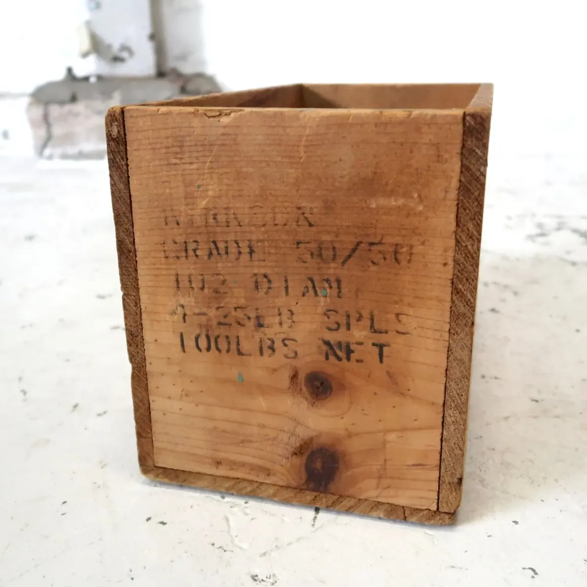 KIRKSON ビンテージ ウッドボックス