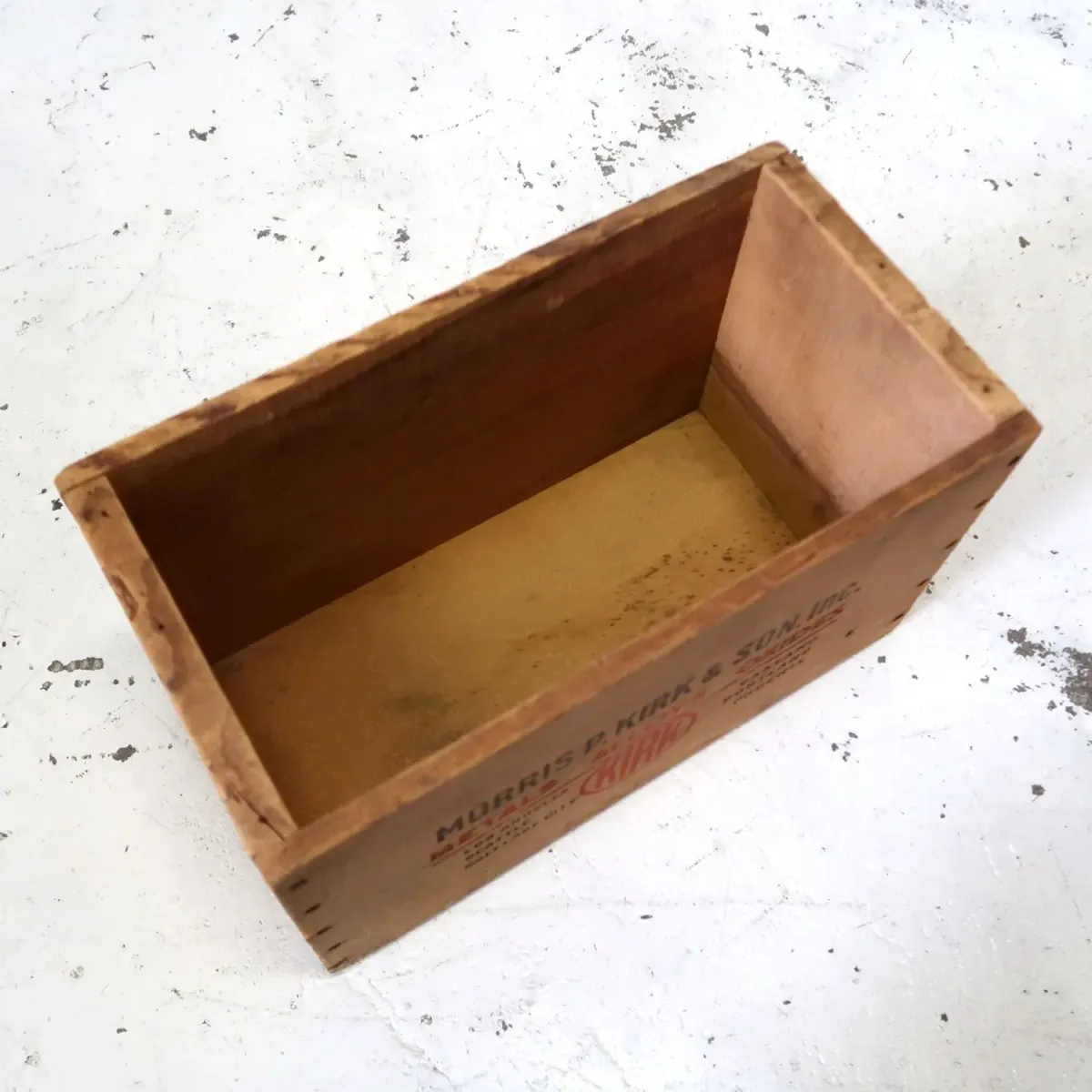 KIRKSON ビンテージ ウッドボックス