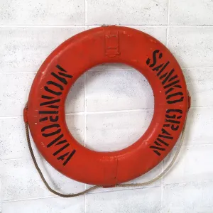 ビンテージ 救命ブイ 浮き輪