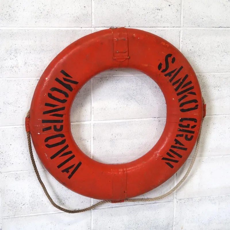 ビンテージ 救命ブイ 浮き輪