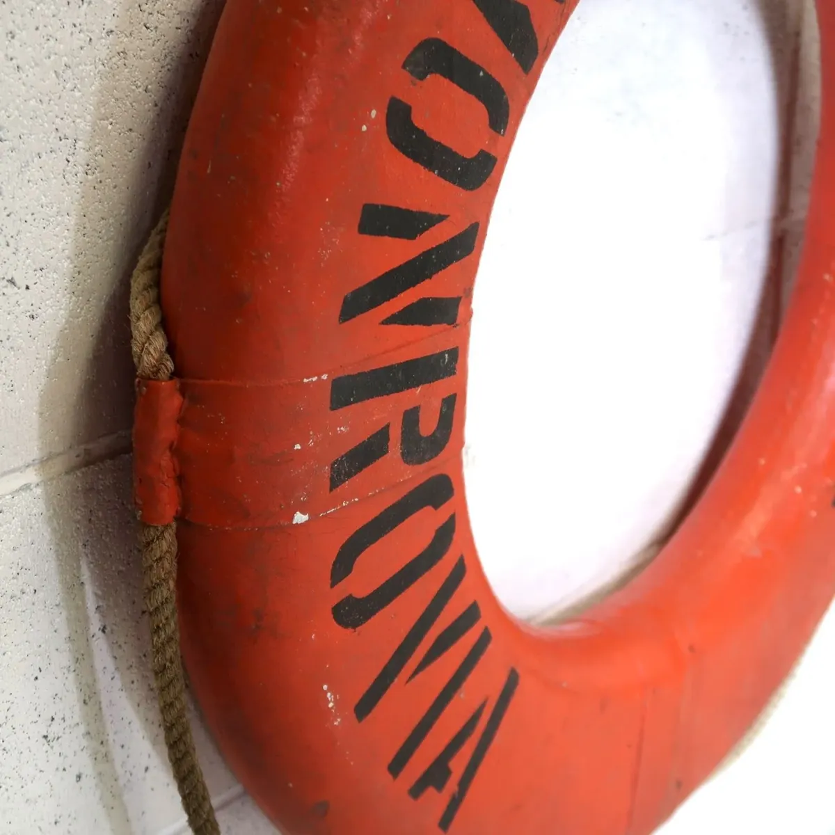 ビンテージ 救命ブイ 浮き輪