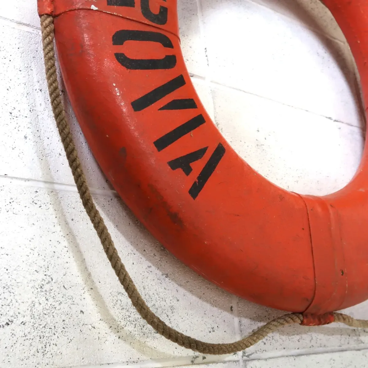 ビンテージ 救命ブイ 浮き輪