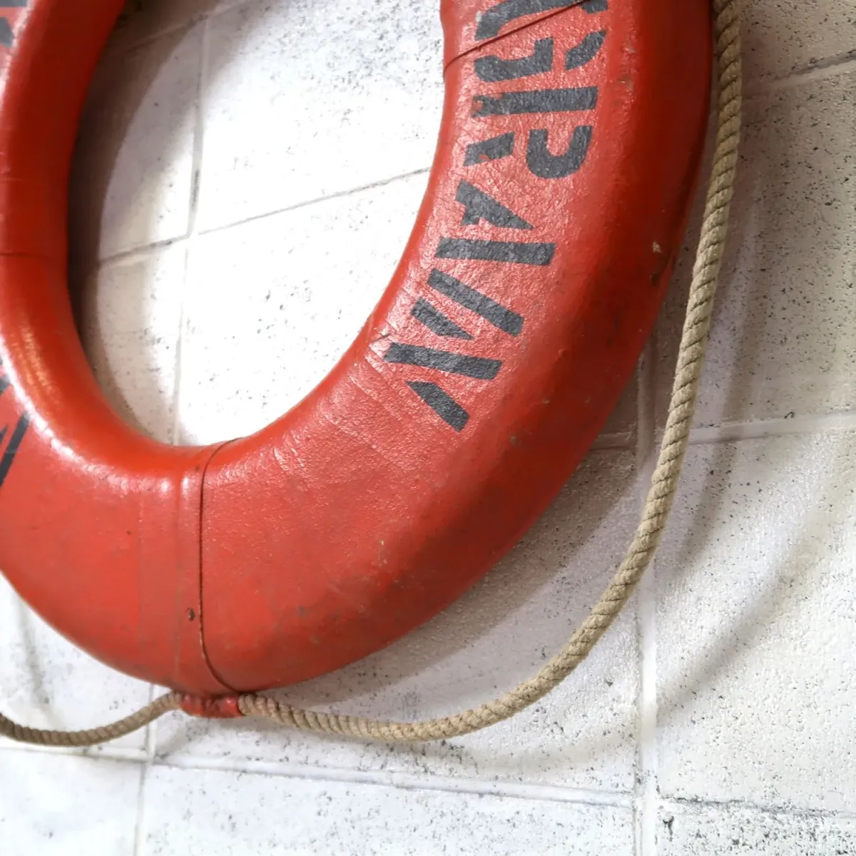 ビンテージ 救命ブイ 浮き輪