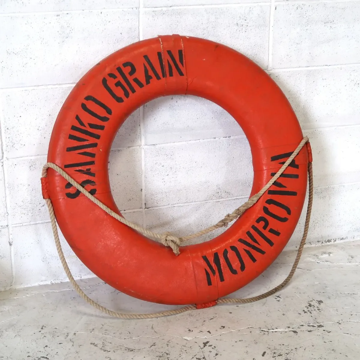 ビンテージ 救命ブイ 浮き輪