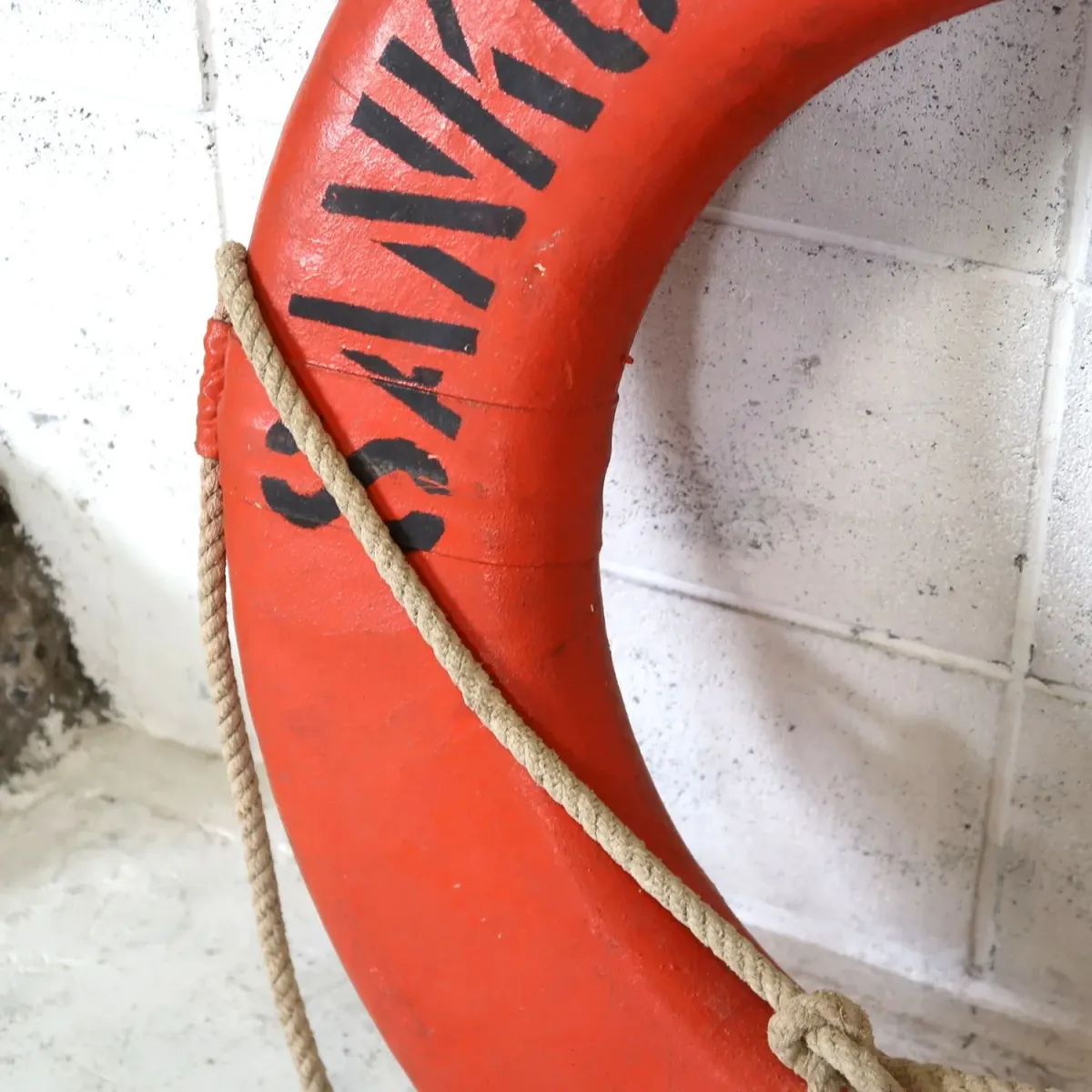 ビンテージ 救命ブイ 浮き輪