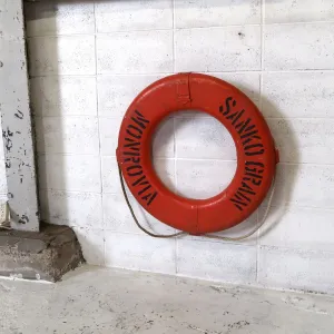 ビンテージ 救命ブイ 浮き輪