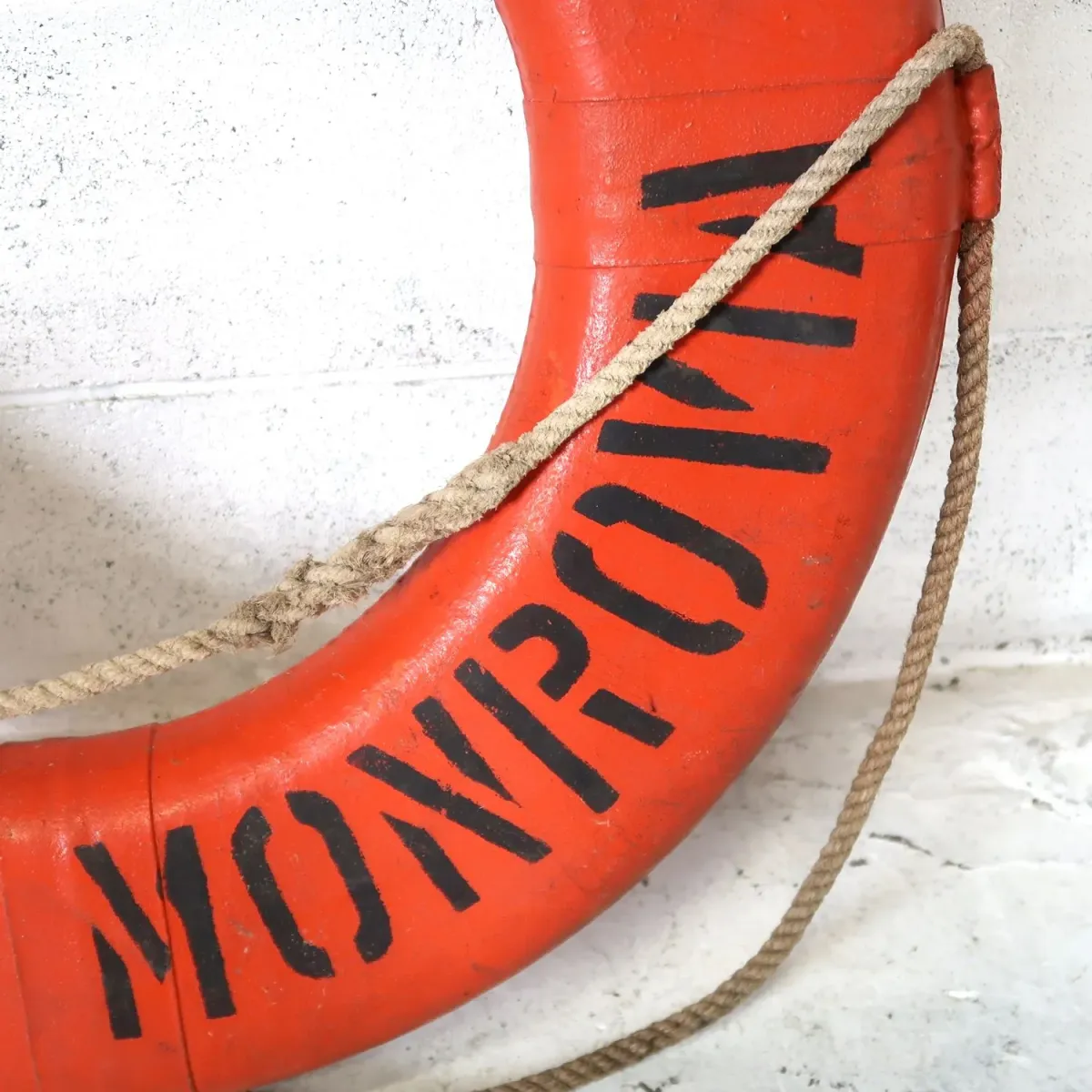 ビンテージ 救命ブイ 浮き輪