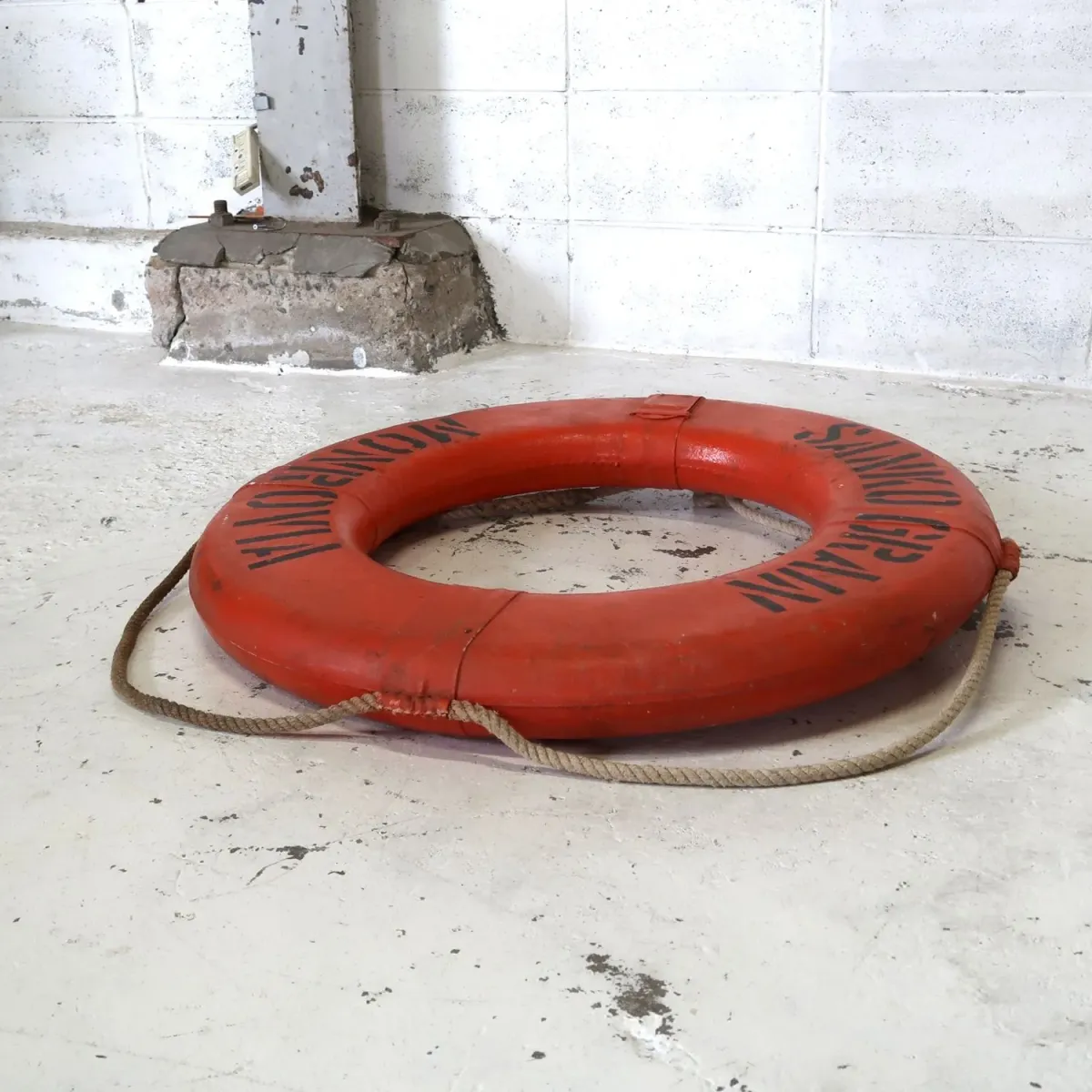 ビンテージ 救命ブイ 浮き輪