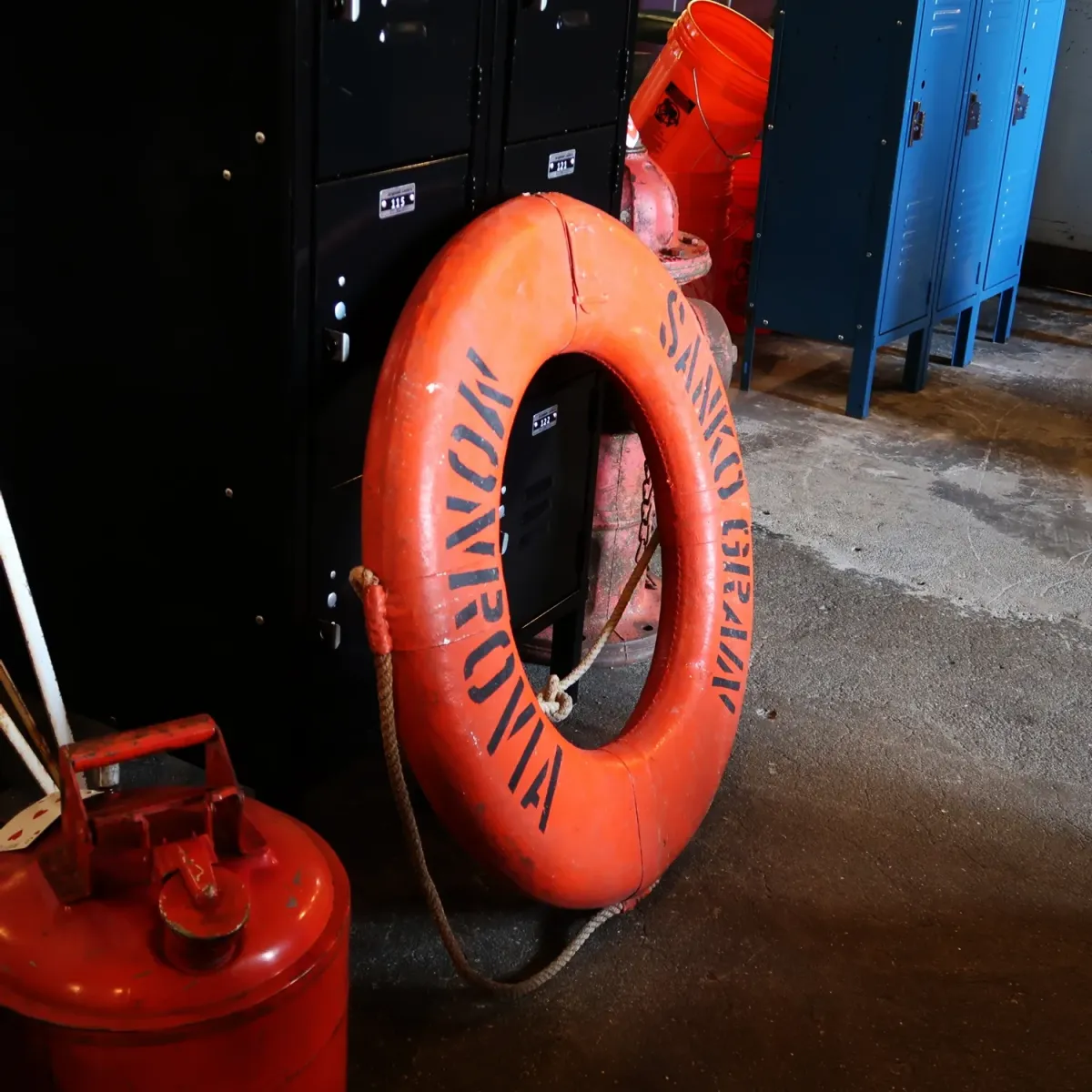 ビンテージ 救命ブイ 浮き輪