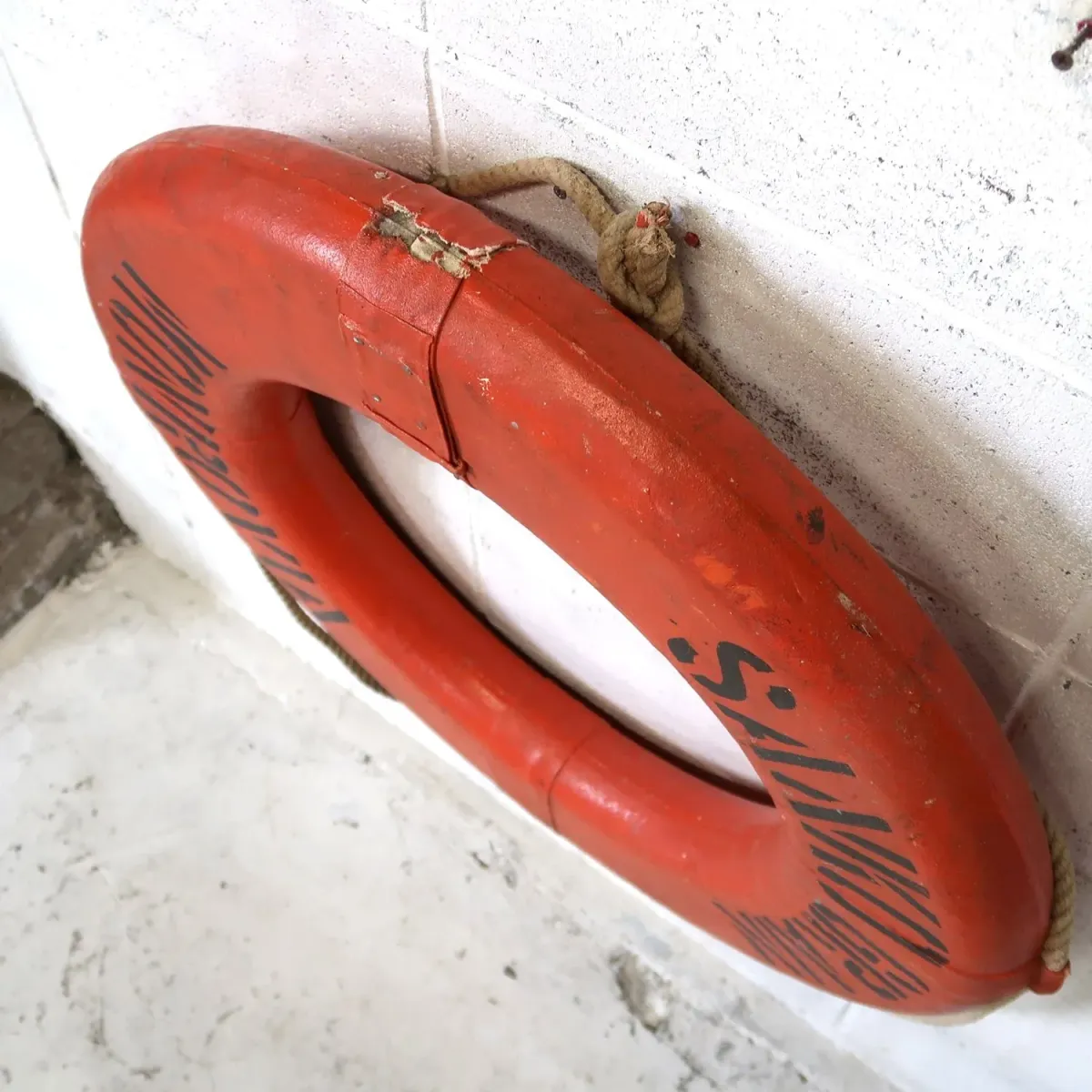 ビンテージ 救命ブイ 浮き輪