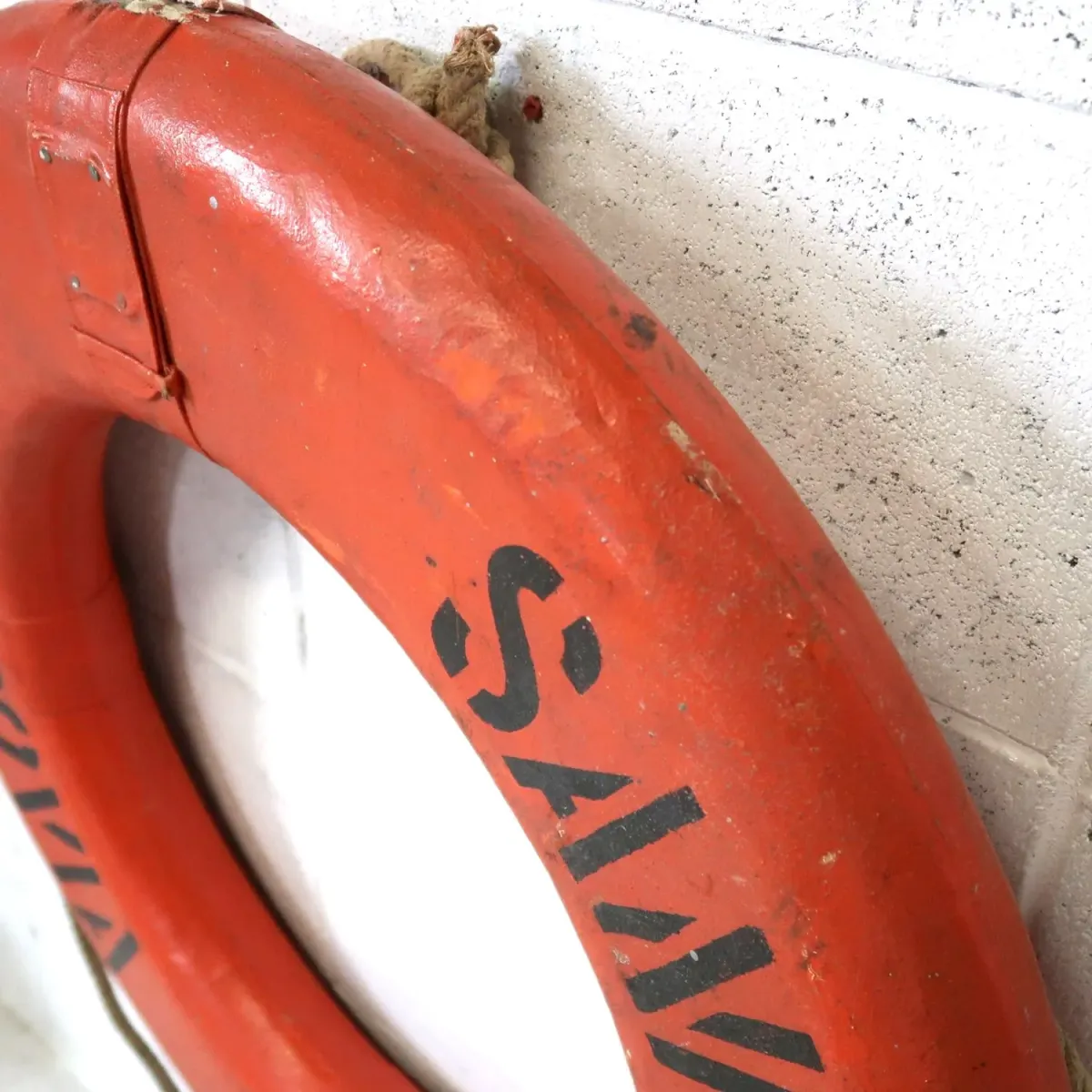 ビンテージ 救命ブイ 浮き輪