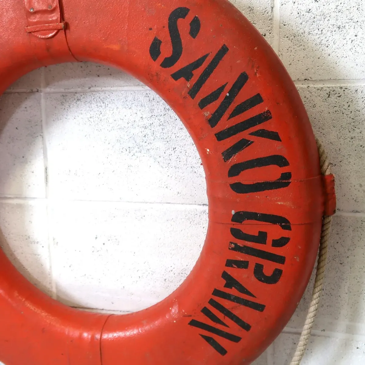 ビンテージ 救命ブイ 浮き輪