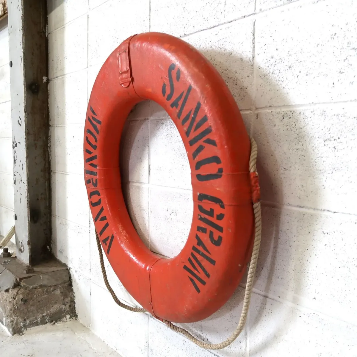 ビンテージ 救命ブイ 浮き輪