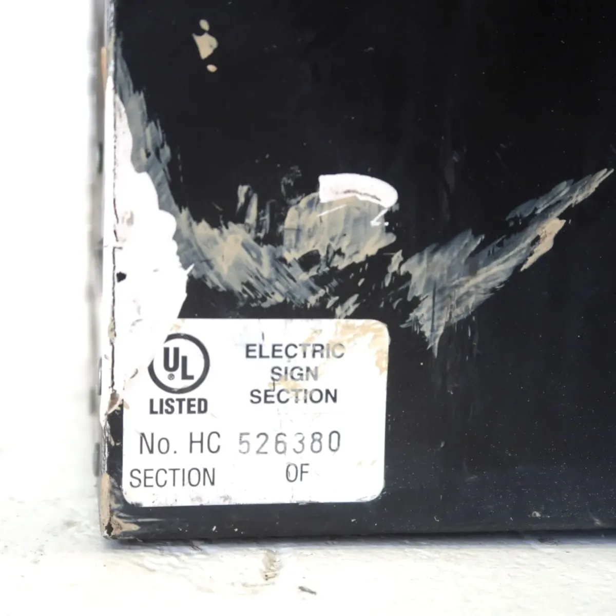 ビンテージ レターサイン ミニサイズ D