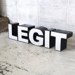 ビンテージ レターサイン ミニサイズ T