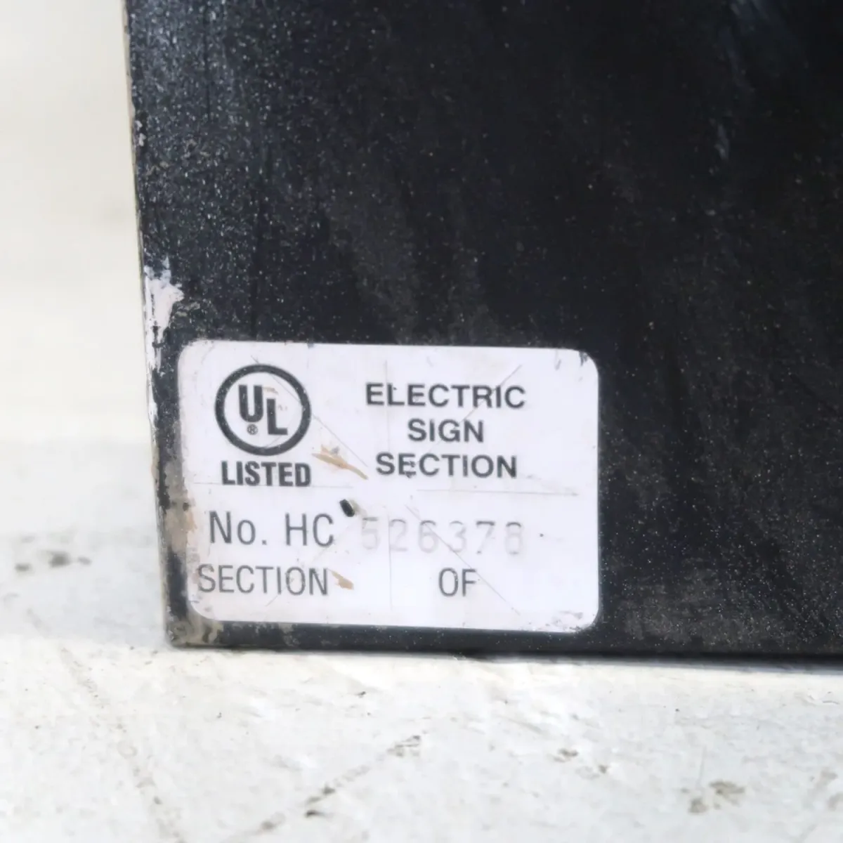 ビンテージ レターサイン ミニサイズ I