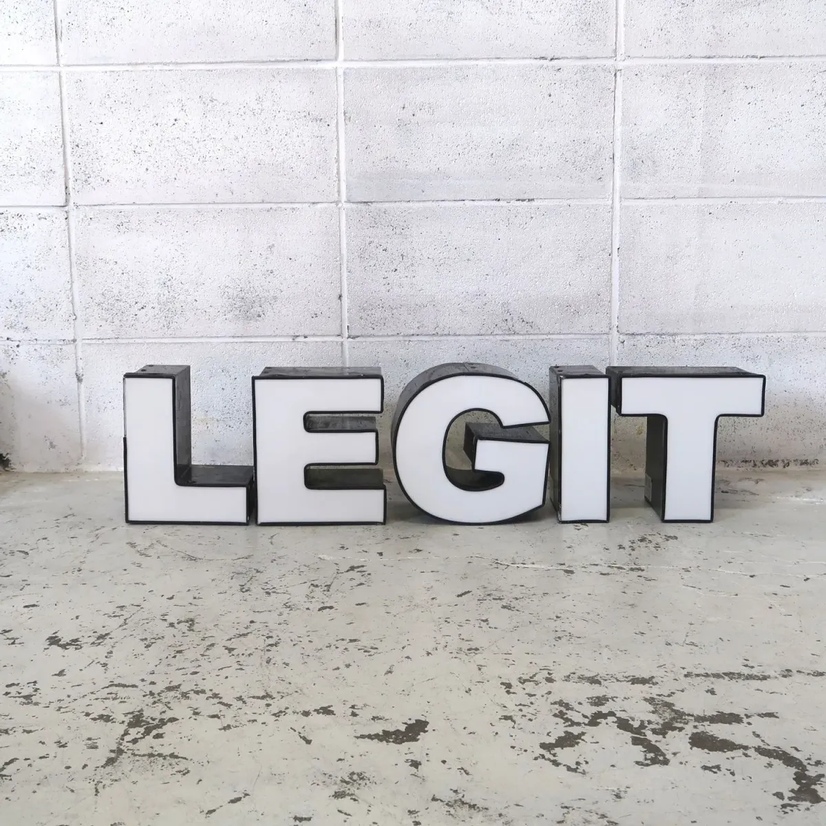 ビンテージ レターサイン ミニサイズ G