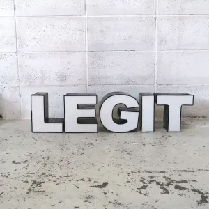 ビンテージ レターサイン ミニサイズ G