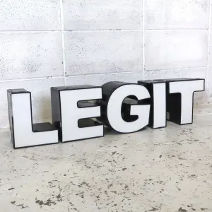 ビンテージ レターサイン ミニサイズ E