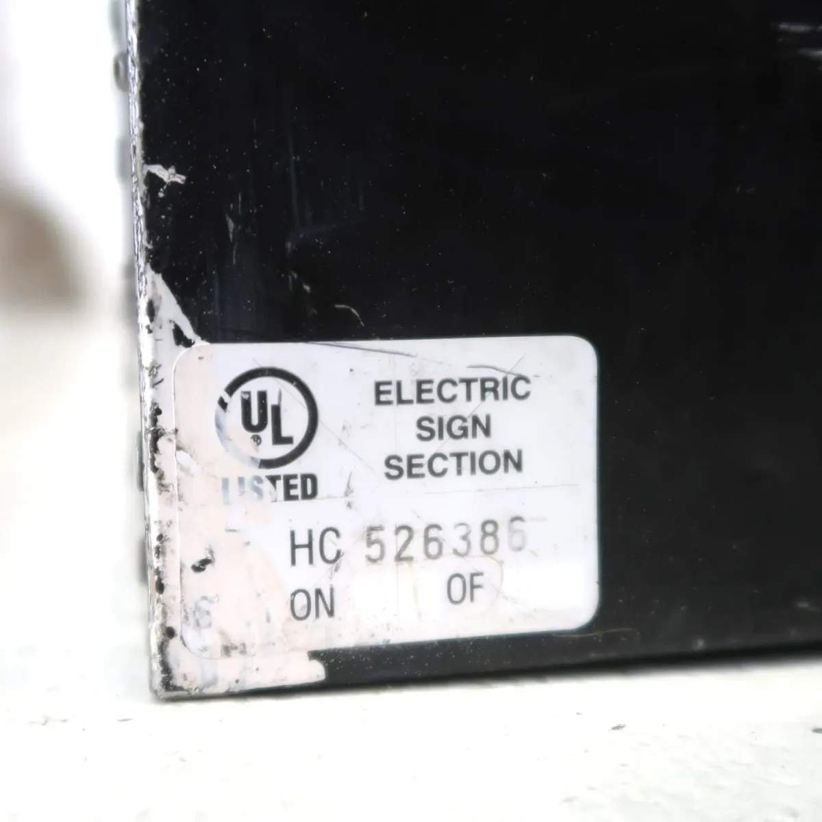 ビンテージ レターサイン ミニサイズ E