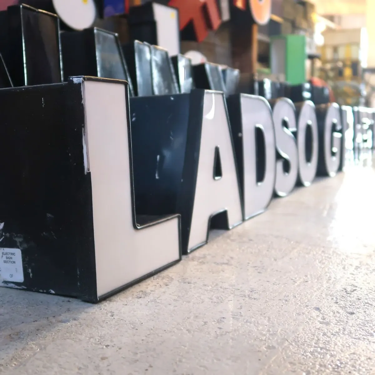 ビンテージ レターサイン ミニサイズ L