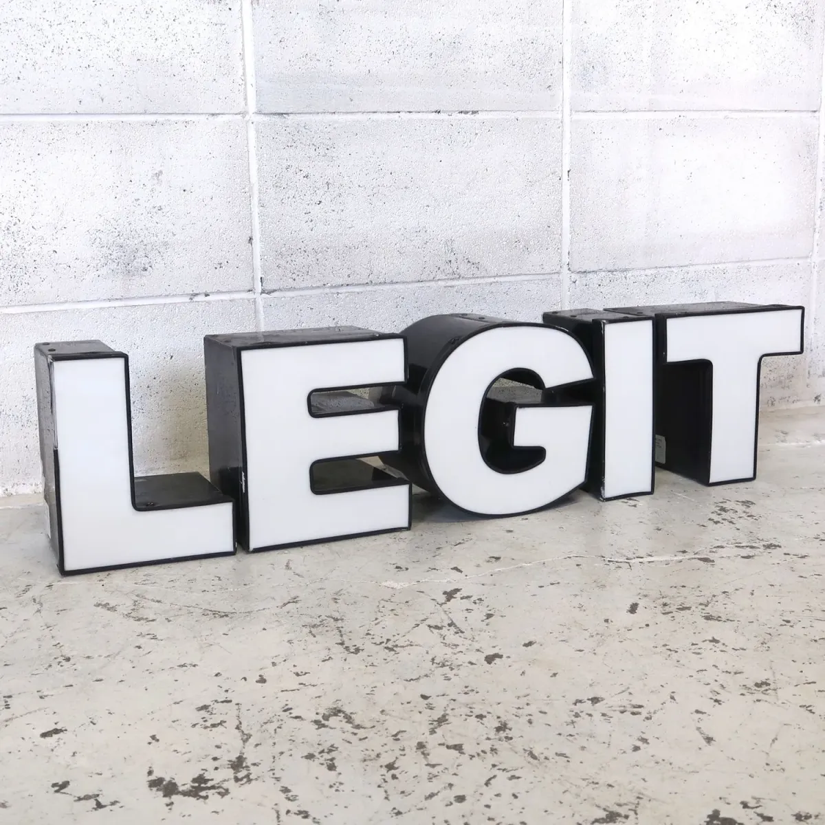 ビンテージ レターサイン ミニサイズ L