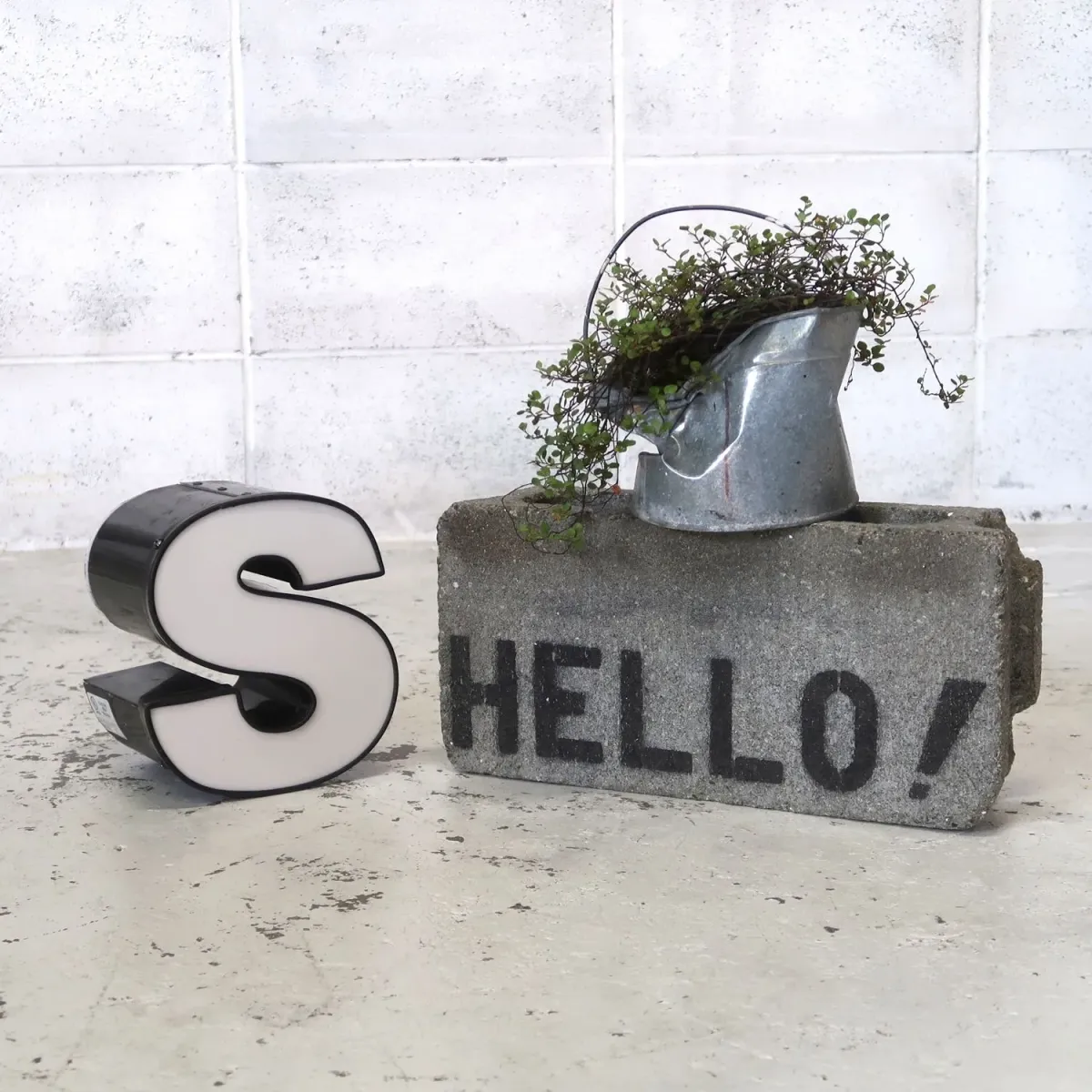 ビンテージ レターサイン ミニサイズ S