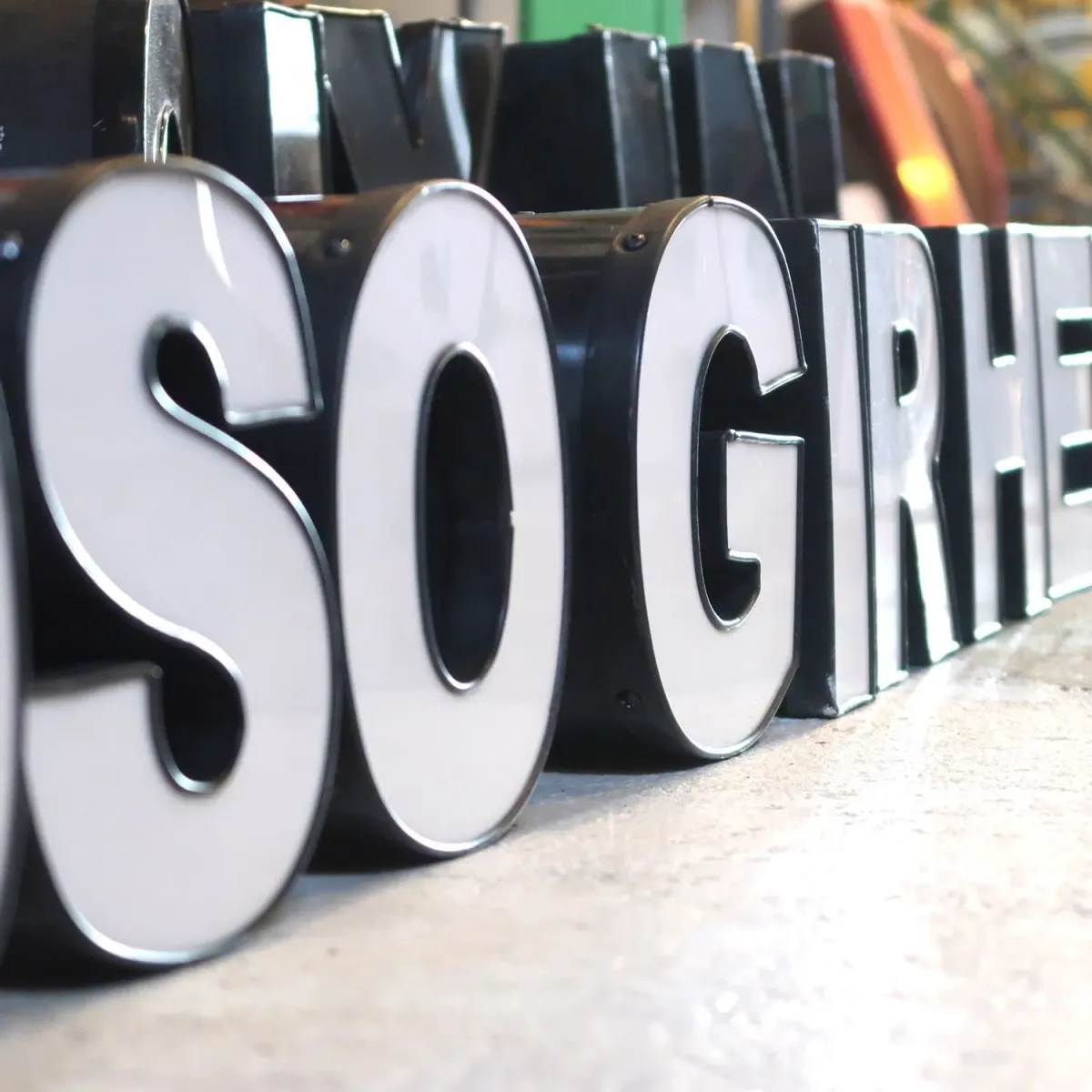 ビンテージ レターサイン ミニサイズ S