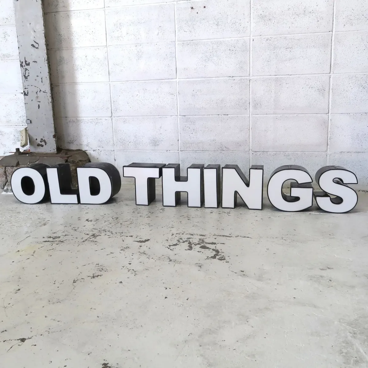 ビンテージ レターサイン ミニサイズ S