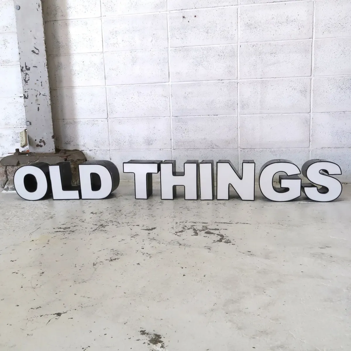 ビンテージ レターサイン ミニサイズ N