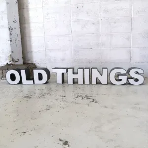 ビンテージ レターサイン ミニサイズ N