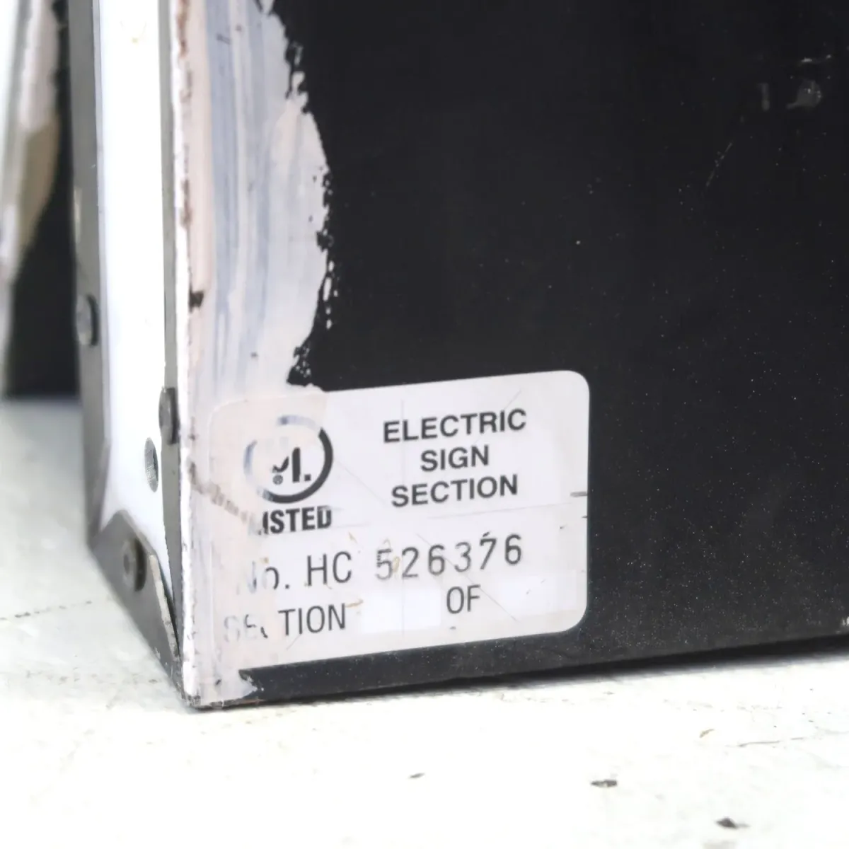 ビンテージ レターサイン ミニサイズ N